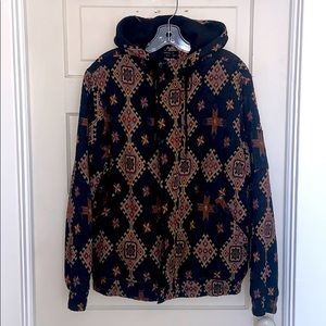 Publish lined men’s jacquard jacket MED